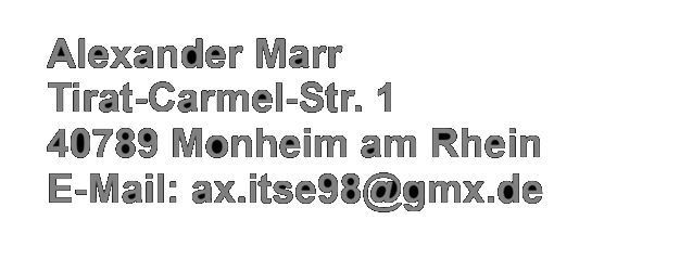 Impressum Angaben